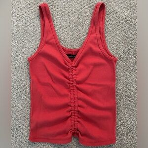 ABERCROMBIE & FITCH ruched tank